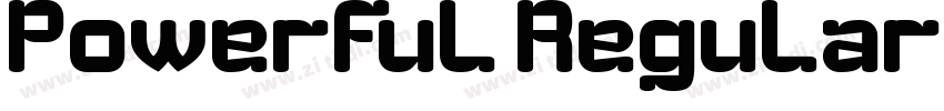 Powerful Regular字体转换 Powerful Regular字体转换